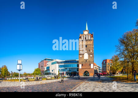 Kröpeliner Gate, Rostock, Allemagne Banque D'Images