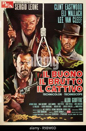 Titre original : BUONO, IL BRUTTO, IL CATTIVO, IL. Titre anglais : Bon, le mauvais et le laid, LE. Année : 1966. Réalisateur : Sergio Leone. Credit : PRODUZIONI EUROPEE ASSOCIATI / Album Banque D'Images