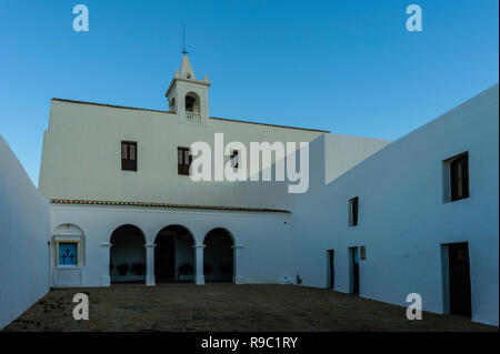 Église de Sant Miquel de Balansat (San Miguel), Ibiza Banque D'Images