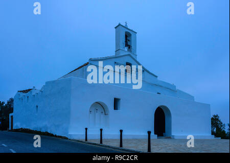 L'église San Lorenzo, Ibiza Banque D'Images