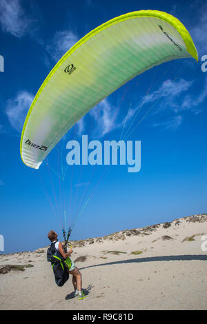 Parachute ascensionnel, Oxnard, Californie, États-Unis Banque D'Images