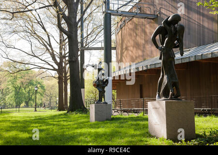 Le Delacorte Theater est dans Central Park, NYC Banque D'Images