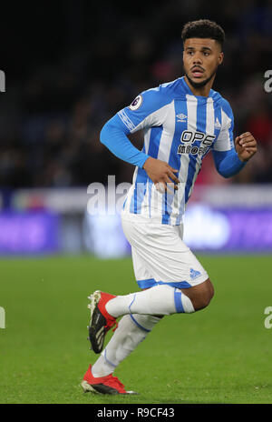 Huddersfield Town's Elias Kachunga pendant le premier match de championnat à la John Smith's Stadium, Huddersfield. Banque D'Images