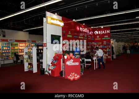 Impressions de l'offre différents et des présentations sur les stands dans les différentes salles à la foire du livre 2018 de Francfort am Main Allemagne Banque D'Images