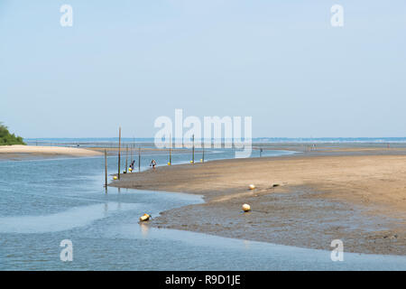 Arcachon (France), Gujan-Mestras, près d'Arcachon Banque D'Images