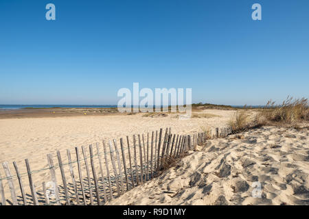 Arcachon (France), la plage de Gujan-Mestras, près d'Arcachon Banque D'Images