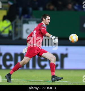 Berlin, Allemagne, 22-12-2018, football, Fortuna Sittard - FC Groningen, l'Eredivisie néerlandaise, Fortuna Sittard Stadium, saison 2018-2019, Fortuna Sittard gardien Alexexei Koselev Banque D'Images