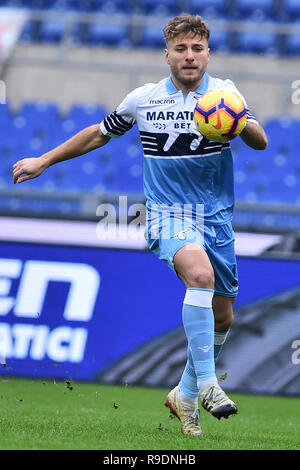 Rome, Italie. Dec 22, 2018. Serie A Football Lazio vs Cagliari-Rome-22-12-2018 Dans la photo Ciro Immobile Photographe01 Photo Credit : agence photo indépendante/Alamy Live News Banque D'Images