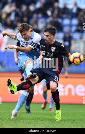 Rome, Italie. Dec 22, 2018. Serie A Football Lazio vs Cagliari-Rome-22-12-2018 Dans la photo Ciro Immobile Photographe01 Photo Credit : agence photo indépendante/Alamy Live News Banque D'Images