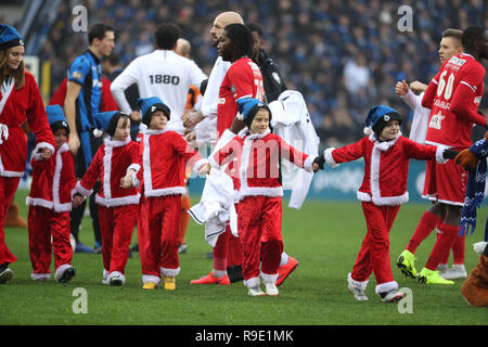 Bruges, Belgique. 23 décembre 2018. Illustration photo pendant la Jupiler Pro League match day 20 entre le Club de Bruges et le Royal Antwerp FC le 23 décembre 2018 à Bruges, Belgique. (Photo de Vincent Van Doornick/Isosport) Credit : Pro Shots/Alamy Live News Banque D'Images
