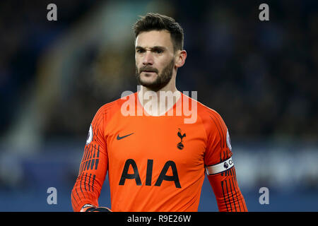 Liverpool, Royaume-Uni. Dec 23, 2018. Tottenham Hotspur Gardien Hugo Lloris. Premier League, Everton v Tottenham Hotspur à Goodison Park à Liverpool le dimanche 23 décembre 2018. Photos par Chris Stading/Andrew Orchard la photographie de sport/Alamy Live News cette image ne peut être utilisé qu'à des fins rédactionnelles. Usage éditorial uniquement, licence requise pour un usage commercial. Aucune utilisation de pari, de jeux ou d'un seul club/ligue/dvd publications. Crédit : Andrew Orchard la photographie de sport/Alamy Live News Banque D'Images