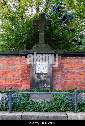Berlin, Mitte. Cimetière protestant de Dorotheenstadt & burial ground Banque D'Images
