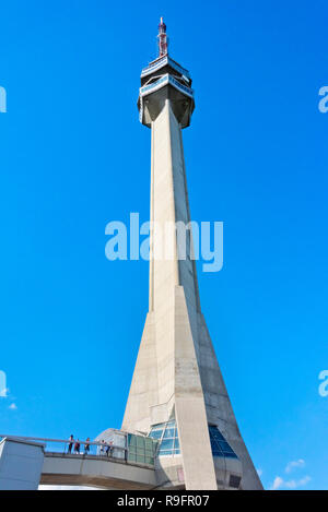 La tour Avala, Belgrade, Serbie Banque D'Images