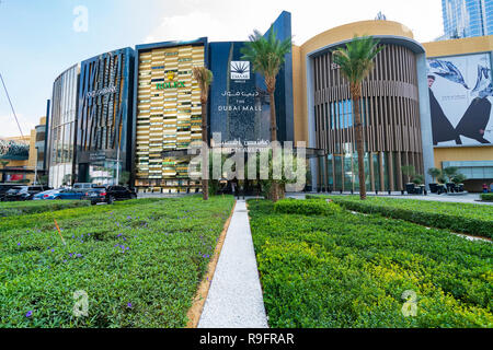L'extérieur du centre commercial de Dubaï Fashion Avenue , Centre de Dubaï, Émirats Arabes Unis Banque D'Images