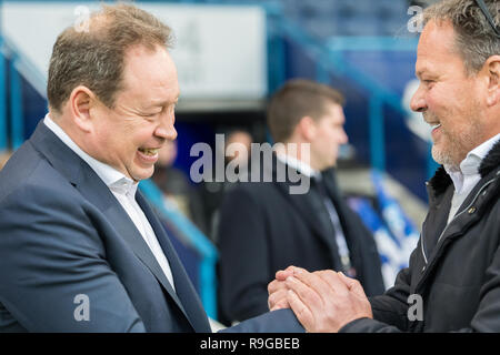 Doetinchem Pays-Bas, 23 décembre 2018 de l'Eredivisie néerlandaise de football : De Graafschap v Vitesse Arnhem 2018-2019 de l'eredivisie L-R : Crédit photos Orange vof/Alamy Live News Banque D'Images