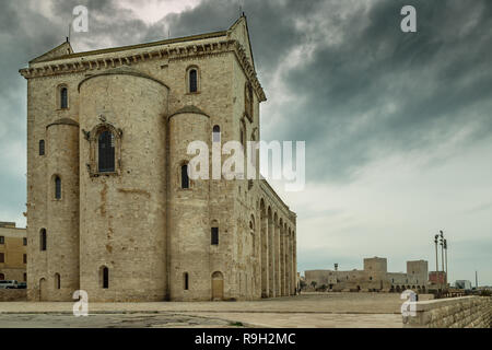 La cathédrale de San Nicola Pellegrino à Trani Banque D'Images