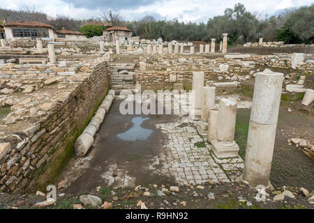 Stratonikeia est une ville ancienne, située à l'intérieur de la région Caria. Il est maintenant situé au Village d'aujourd'Eskihisar (Province de Mugla). Banque D'Images