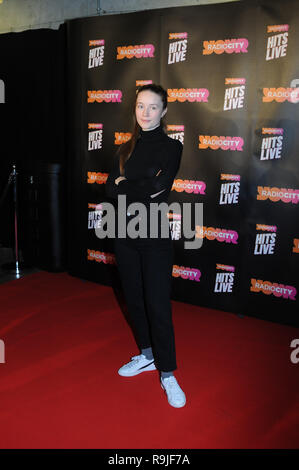 Artistes arrivant à Radio City Hits Live Echo Arena Liverpool, comprend : Sigrid Où : Liverpool, Royaume-Uni Quand : 23 novembre 2018 Crédit : Graham Finney/WENN Banque D'Images