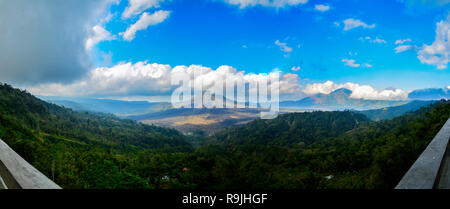 Vue panoramique du Mont Batur Banque D'Images