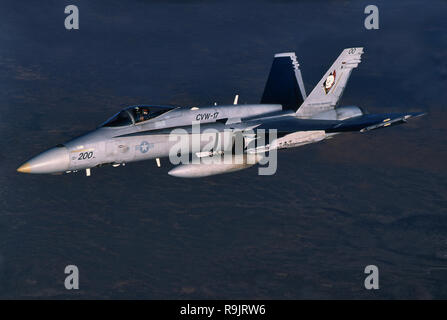 McDonnell Douglas/FA 18 Hornet Navy Marine Fighter. Banque D'Images