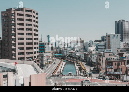 Cityscape de Solamachi Tokyo Tokyo Skytree à proximité Banque D'Images