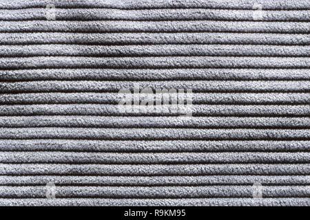 La texture du tapis gris à rayures, abstract pattern background Banque D'Images