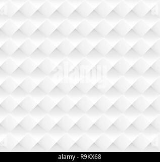 Abstract blanc et gris clair losange géométrique (Diamond), fond de forme modèle homogène. Banque D'Images