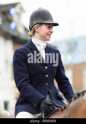 Oakham, Rutland, UK. 26 Décembre, 2018. La recherche de Cottesmore Boxing Day Répondre à Oakham, le mercredi 26 décembre 2018 Crédit : Nico Morgan/Alamy Live News Banque D'Images