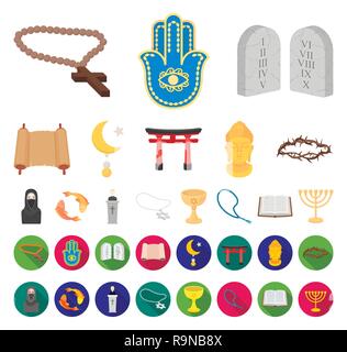 L'art,accessoires,perles, bible,bouddha,caricature,télévision,christian,christianisme,collection,commandements confession,croissant,couronne,coupe,,david,design,foi,poissons,icône,hamsa,illustration,islam,isolé,islamique,le judaïsme,logo,koi,menorah,niqab,la prière,prêtre,religion,rite,rosaire,set,culte,signer,star,cote,tanakh,10,épines,torii vecteur,web,vin,vecteurs vecteur culte , Illustration de Vecteur
