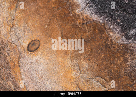 Les rochers de granit créer de belles textures. Banque D'Images