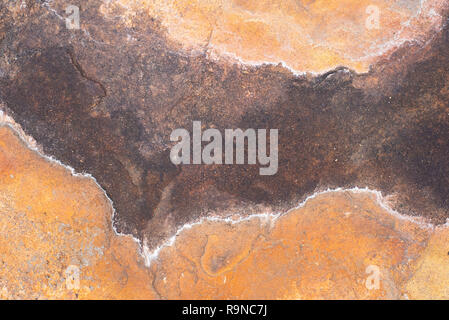 Les rochers de granit créer de belles textures. Banque D'Images