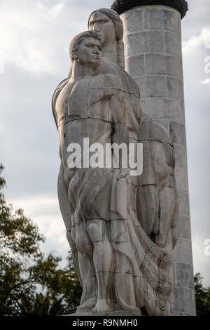 Monument aux héros des enfants. La forêt de Chapultepec. parc urbain à la ville de Mexico. (Photo : Luis Gutierrez / NortePhoto.com). Monumento a los N Banque D'Images