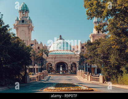 Sun City ou Ville Perdue, grand centre de divertissement en Afrique du Sud comme Las Vegas en Amérique du Nord. Banque D'Images