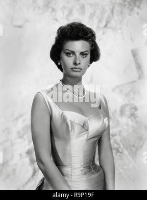 Sophia Loren, vers 1958 référence #  33635 Fichier 751THA Banque D'Images