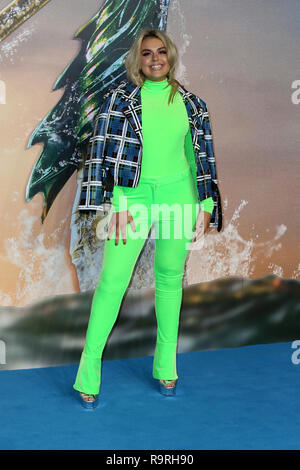 La première mondiale de "Aquaman" tenue à l'Cineworld Leicester Square - Arrivées comprend : Tallia Storm Où : London, Royaume-Uni Quand : 26 novembre 2018 Crédit : Mario Mitsis/WENN.com Banque D'Images