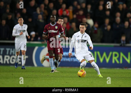 Swansea, Royaume-Uni. Dec 26, 2018. Celina Bersant de Swansea City en action.EFL Skybet match de championnat, Swansea City v Aston Villa au Liberty Stadium de Swansea, Pays de Galles du Sud le lendemain, mercredi 26 décembre 2018. Cette image ne peut être utilisé qu'à des fins rédactionnelles. Usage éditorial uniquement, licence requise pour un usage commercial. Aucune utilisation de pari, de jeux ou d'un seul club/ligue/dvd publications. Photos par Andrew Andrew/Verger Verger la photographie de sport/Alamy live news Crédit : Andrew Orchard la photographie de sport/Alamy Live News Banque D'Images