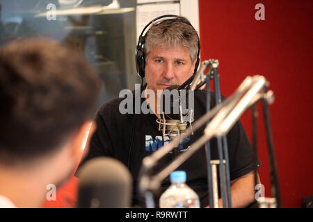 28 décembre 2018 - Buenos Aires, Buenos Aires, Argentine - Ancien vice-président Amado Boudou a donné une interview à la radio après avoir été libéré de prison il y a environ une semaine. Boudou a donné une interview sur Radio del Plata. Boudou, qui avait été l'ancien président de l'Argentine Cristina Fernandezâ à l'économie de la ministre et vice-président, a été arrêté sur des accusations de corruption. (Crédit Image : © Claudio Santisteban/Zuma sur le fil) Banque D'Images