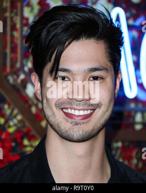 Las Vegas, États-Unis. 28 Dec, 2018. LAS VEGAS, NV, USA - 28 DÉCEMBRE : l'Acteur Ross Butler arrive à Hong Kong's Restaurant Mott 32 Ouverture officielle tenue à Mott 32 au Palazzo au Venetian Resort Las Vegas le 28 décembre 2018 à Las Vegas, Nevada, United States. (Photo par Xavier Collin/Image Crédit : Agence de Presse) L'agence de presse Image/Alamy Live News Banque D'Images