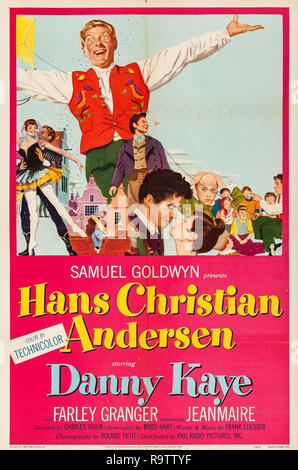 Hans Christian Andersen (RKO, 1953) Poster Danny Kaye référence #  33635 898THA Banque D'Images