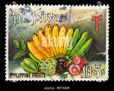 Timbre-poste des Philippines dans la série Fruits des Philippines publié en 1972 Banque D'Images