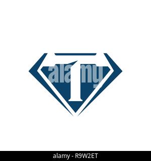 Logo de pierre bijoux en diamants. Contours illustration de diamant logo vector pour la conception web isolé sur fond blanc Illustration de Vecteur