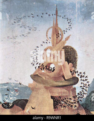 Jérôme Bosch vintage illustration médiévale artiste Banque D'Images