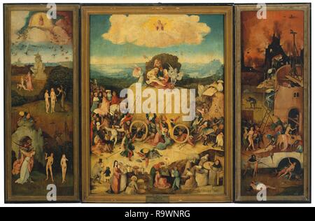 Jérôme Bosch vintage illustration médiévale artiste Banque D'Images