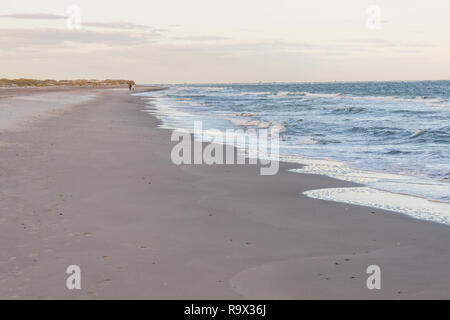 Plage à côté de Lille dans le nord du Danemark. Banque D'Images