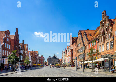 Ville historique de Lueneburg, Allemagne Banque D'Images