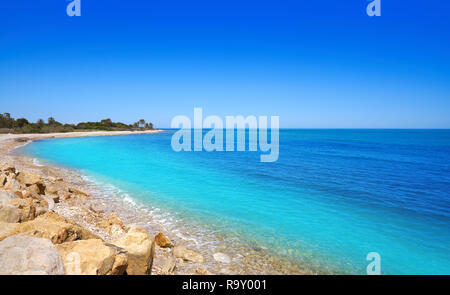 Capicorb beach à Alcoceber Alcoceber également dans d'Espagne Castellon Banque D'Images