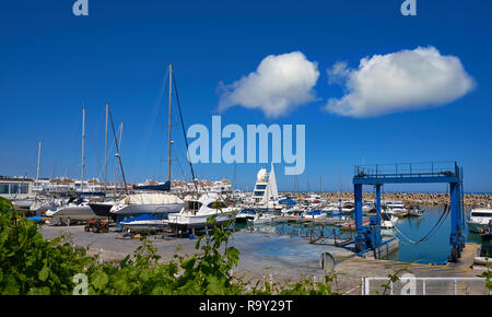 Port Marina las Fuentes Escala à Alcoceber Alcoceber de castellon espagne également Banque D'Images