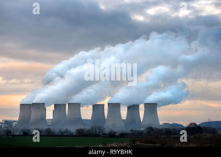 Ratcliffe sur Soar Coal Power Station Nottingham UK Banque D'Images