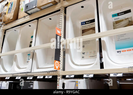 Miami Florida,Home Depot Big-Box,intérieur,matériel Big Box store,faites-le vous-même,shopping shopper shoppers magasins marché marchés Banque D'Images