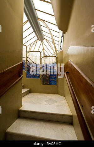 Casa Batllo house conçu par Antoni Gaudi, Barcelone, Espagne Banque D'Images